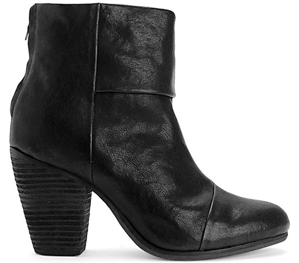 RAG & BONE Newbury Boots in Black Leather