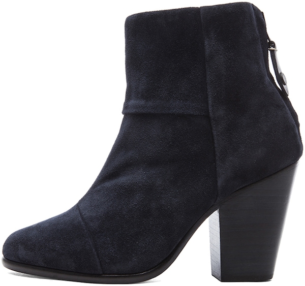 RAG & BONE Newbury Boots in Black Suede