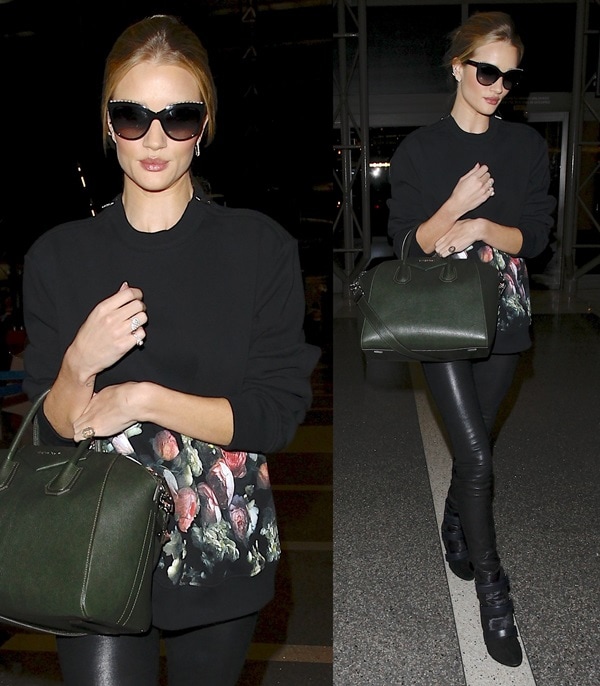 rosie huntington-whiteley at lax