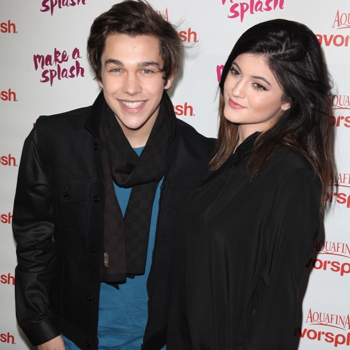 Austin Mahone re-ignited the rumor that Kylie Jenner crashed the six-figure Ferrari Tyga gifted her