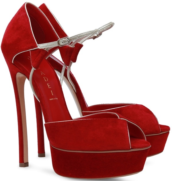 Casadei Chic Mary Jane Platform Sandals