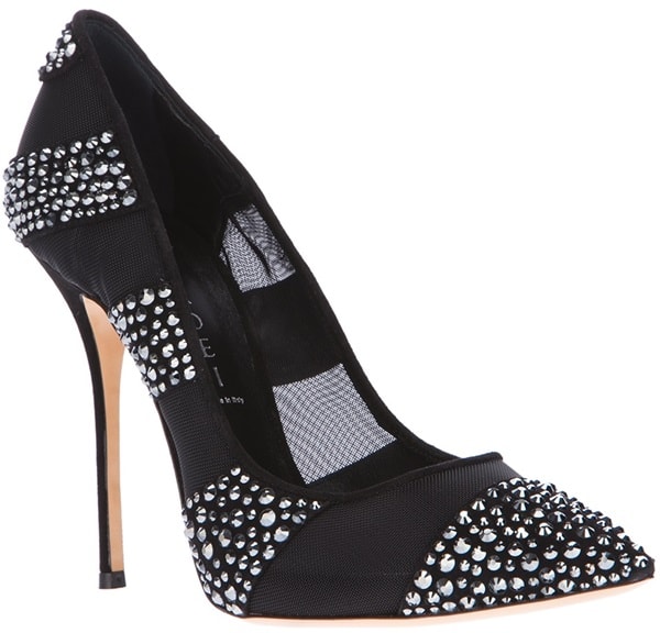 Black Casadei Rodio Steelix Pumps