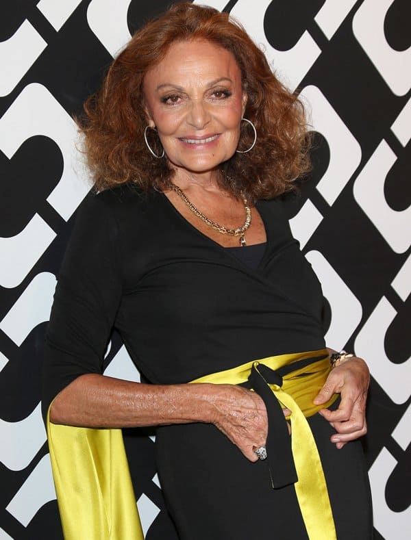 Diane von Furstenberg was only 26 when she came up with the wrap dress