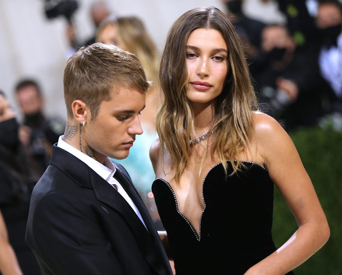Justin Bieber ends up looking shorter than his wife, Hailey Bieber, when she's wearing heels