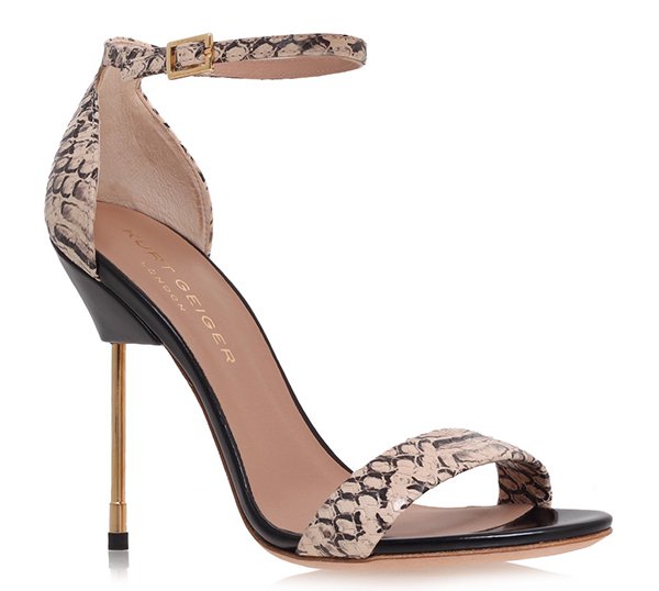 Kurt Geiger "Belgravia" Sandals in Salmon