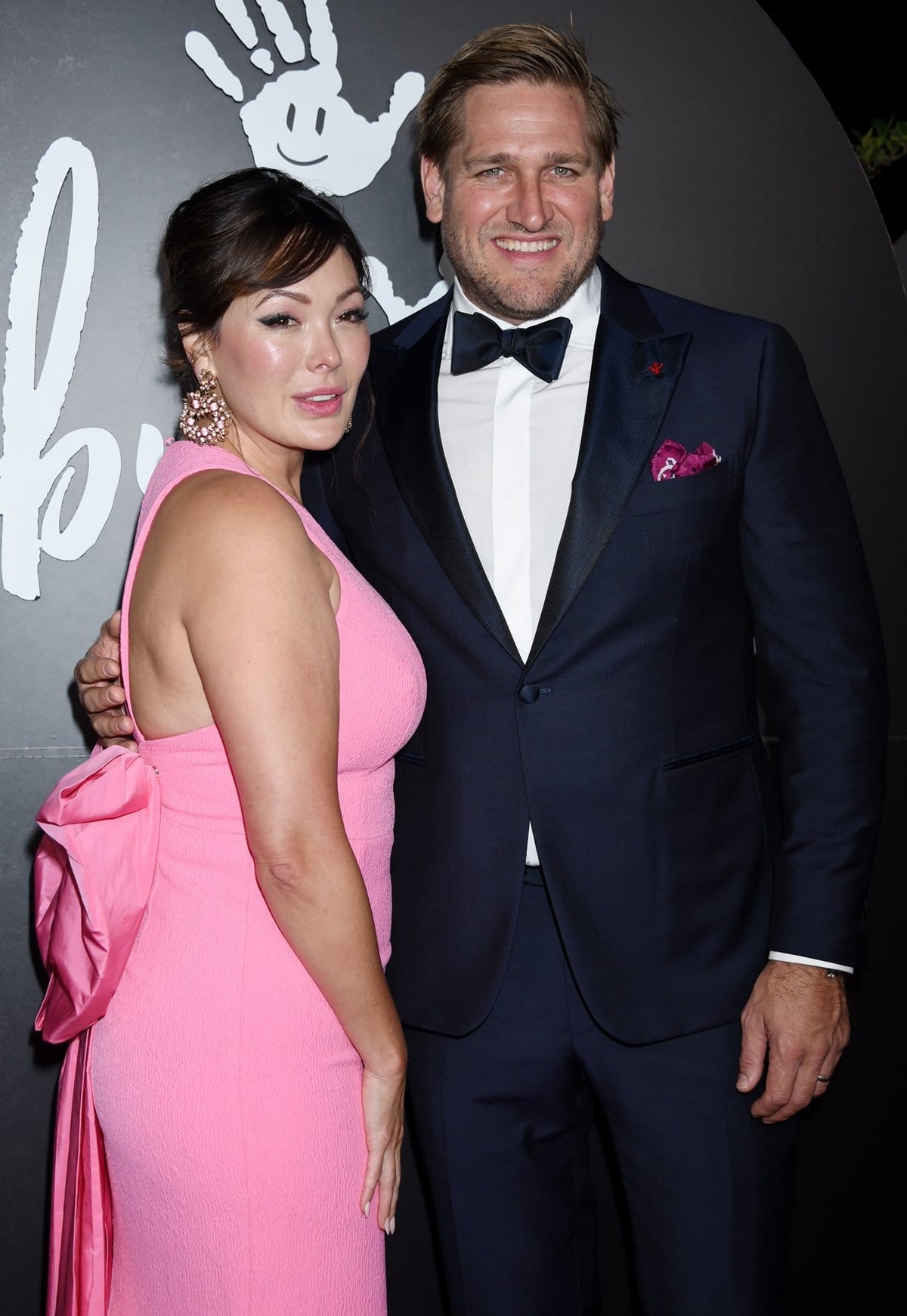 Lindsay Price with her second husband Curtis Stone attend AdoptTogether's Annual Baby Ball 2021 Gala