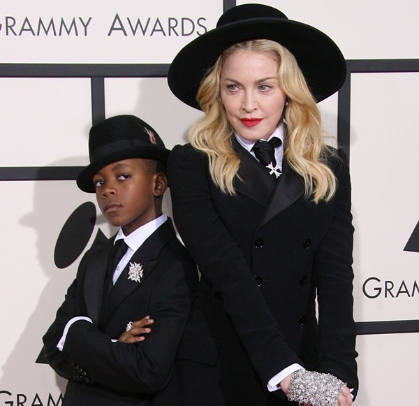 Madonna and David Banda shared a special moment on the red carpet, with David's outfit choice highlighting their strong bond