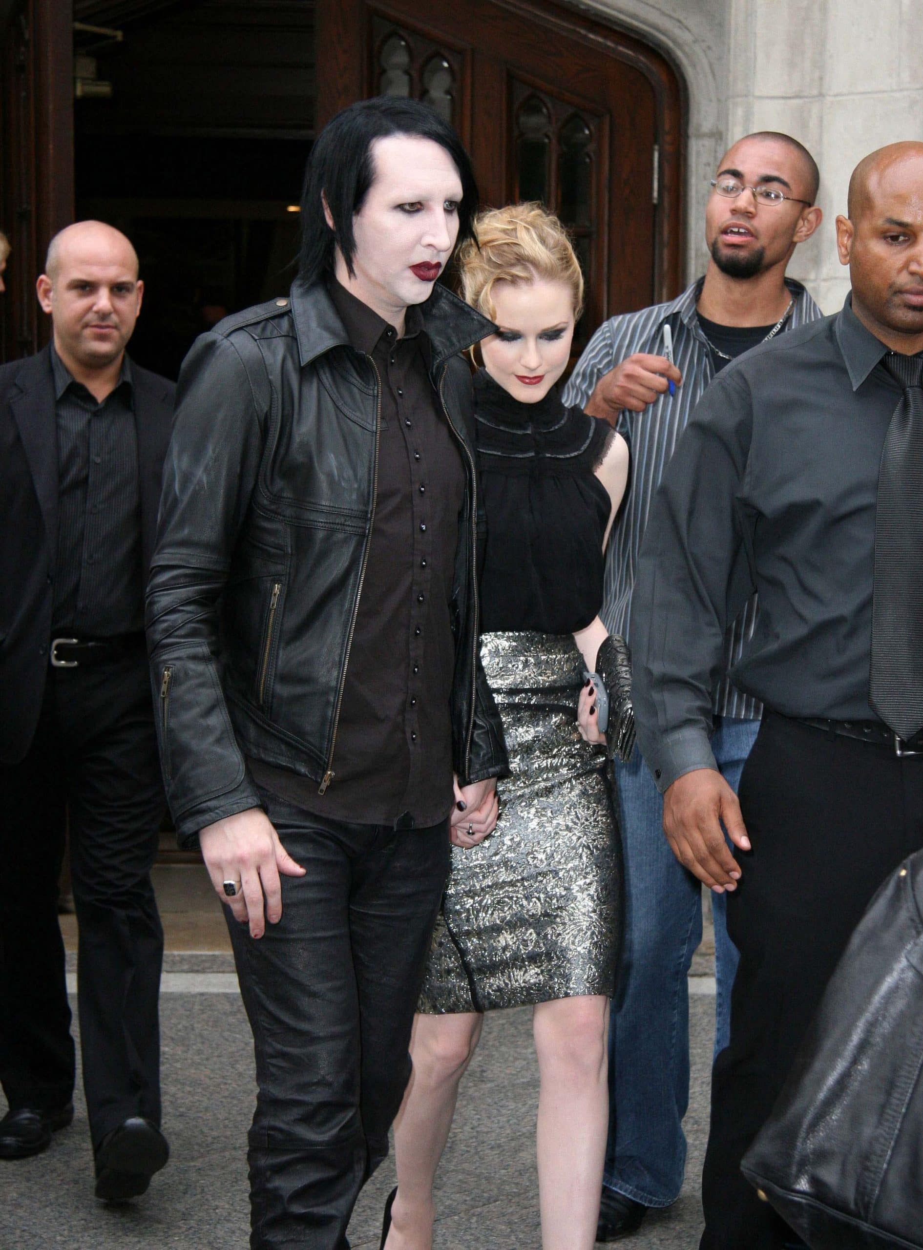 Marilyn Manson and Evan Rachel Wood were in a relationship from 2006 to 2010 and even got engaged
