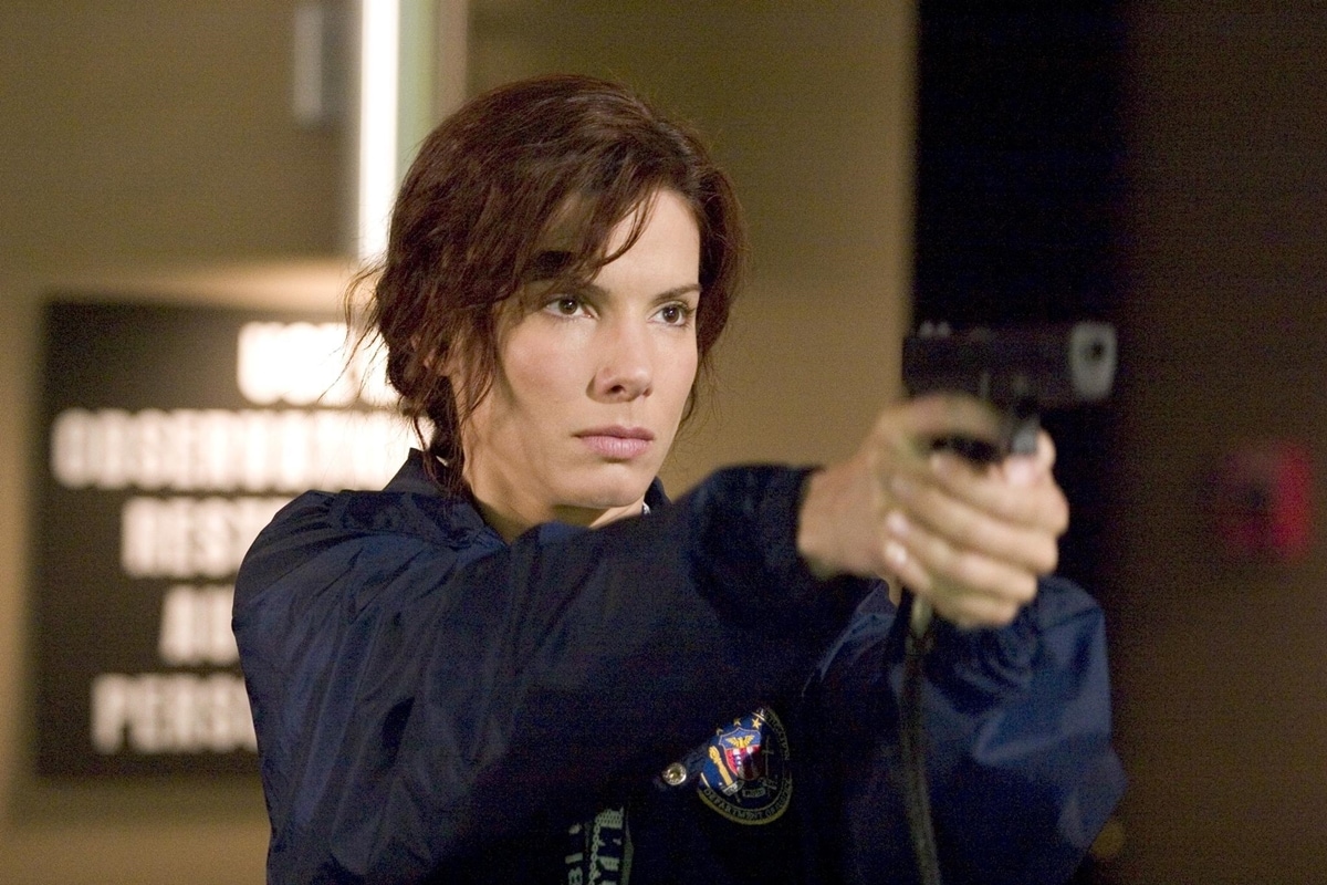 Sandra Bullock as FBI Special Agent Gracie Hart in the 2000 American comedy film Miss Congeniality