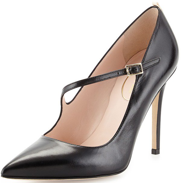 SJP by Sarah Jessica Parker Diana Asymmetric Leather Pump