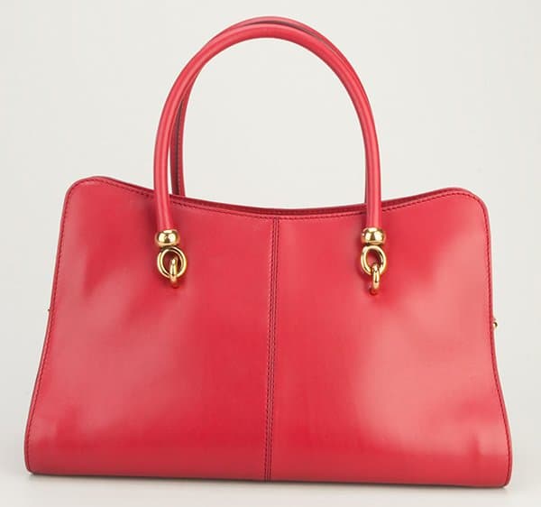 Strawberry Red Tod's Tote Bag