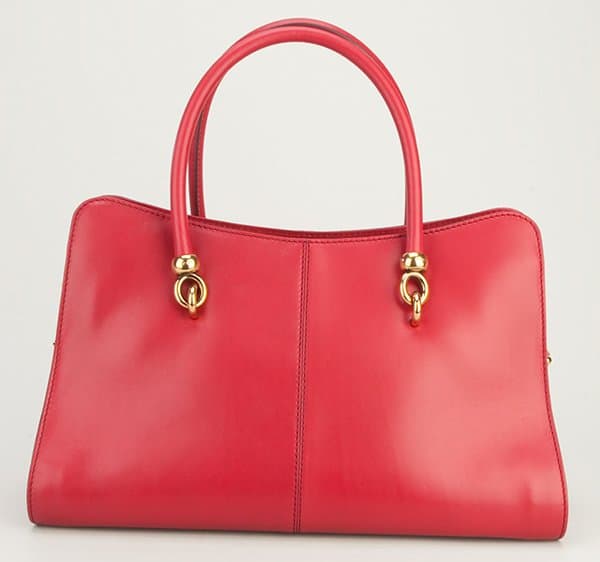 Strawberry Red Tod's Tote Bag