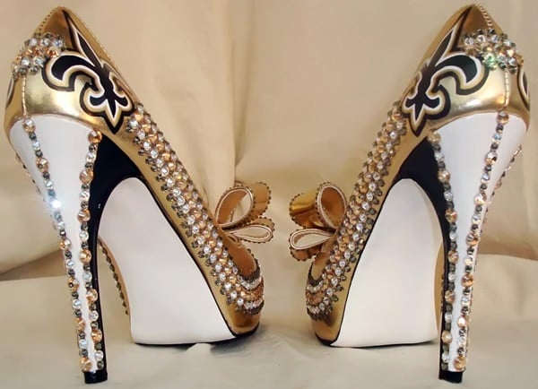 Stunning Shoe Designs by Tattoo Tina