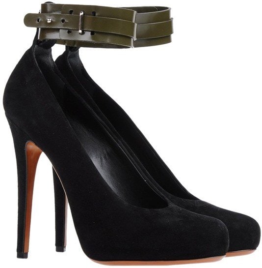 Celine Ankle-Strap Pumps