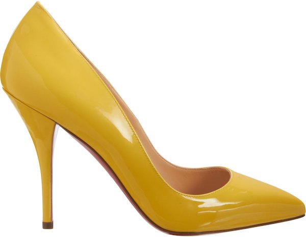 Christian Louboutin "Batignolles" Pumps in Yellow