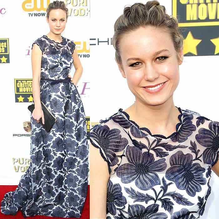 Brie Larson in Escada at the 19th Annual Critics' Choice Awards