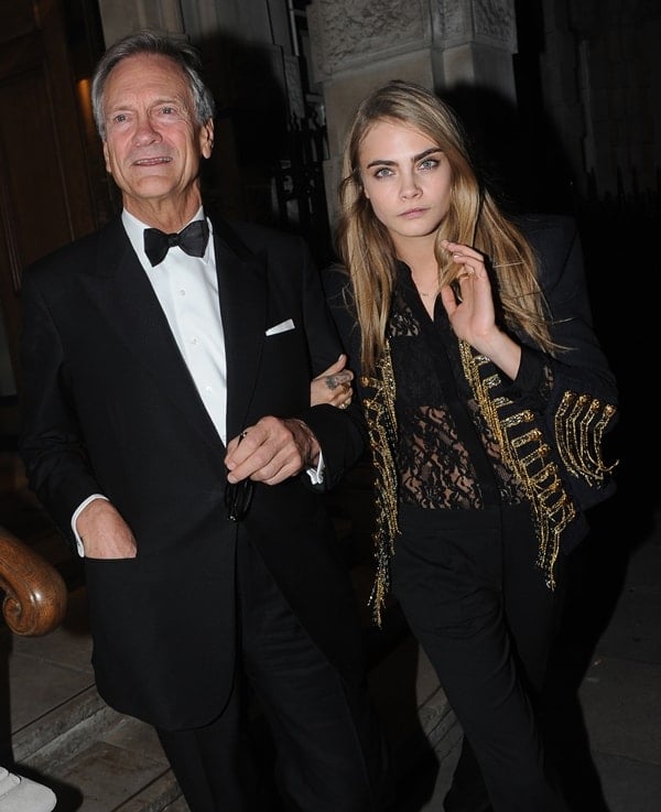 Charles Delevingne named his daughter Cara after the in-flight magazine of Irish airline Aer Lingus