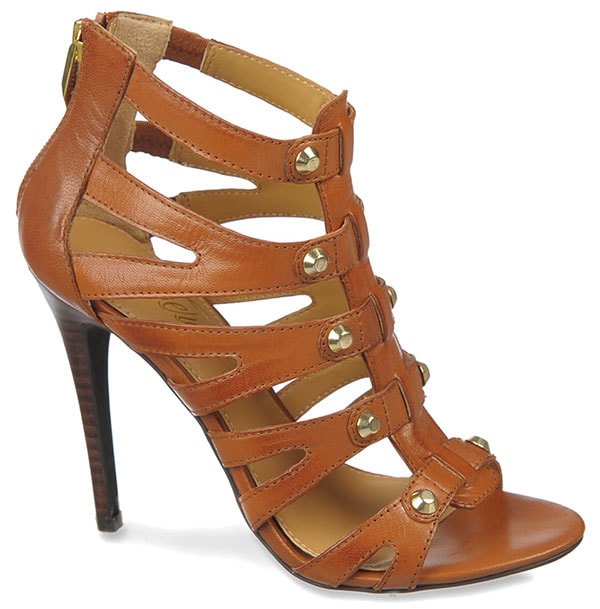 Fergie Ryan Sandals in Tan Salerno Leather