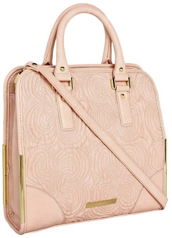 Ivanka Trump Crystal Top Handle in Blush