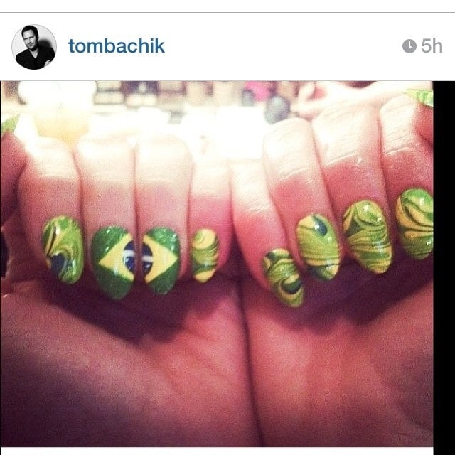 Jennifer Lopez Brazil nails