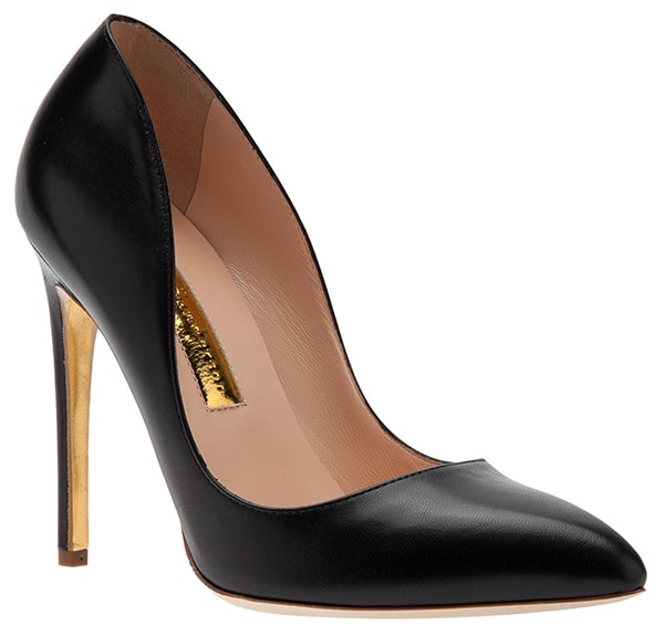 Rupert Sanderson Elba Pumps Black