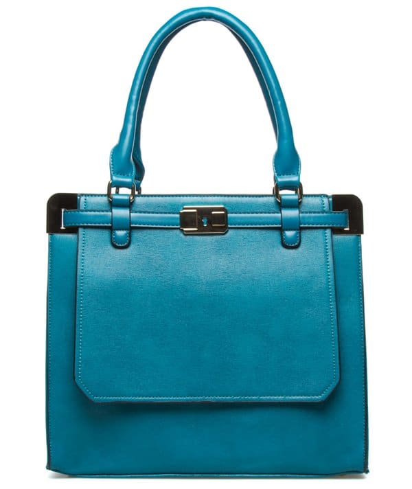 Teal Lille Handbag