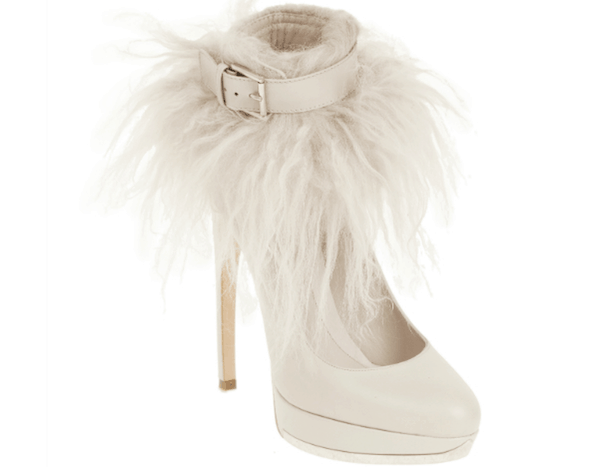 Alexander McQueen Fur Pumps