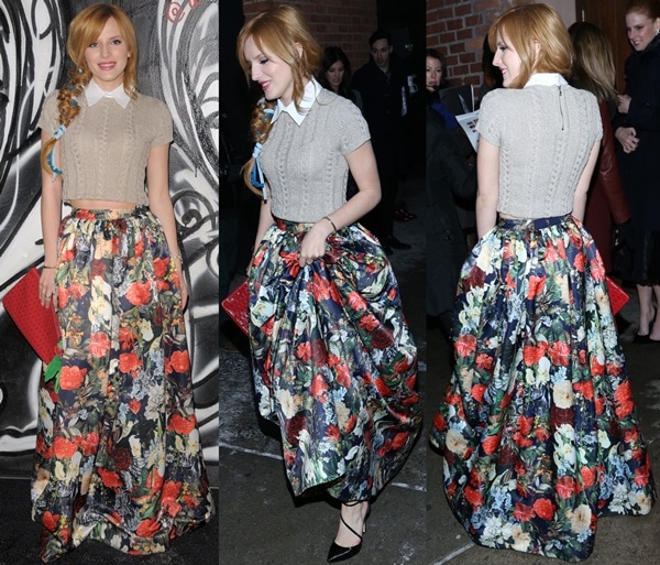 Bella Thorne at the Fall/Winter 2014 presentation of Alice + Olivia