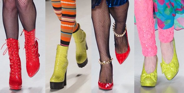 Runway looks from Betsey Johnson's Fall 2014 collection