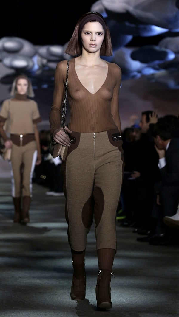 Kendall Jenner See Through Runway