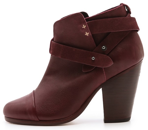 Rag & Bone "Harrow" Boots in Port