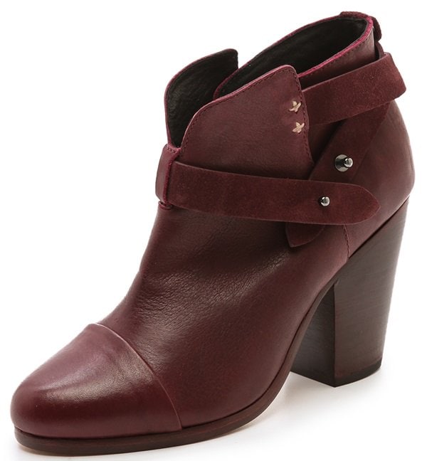 Rag & Bone "Harrow" Boots in Port