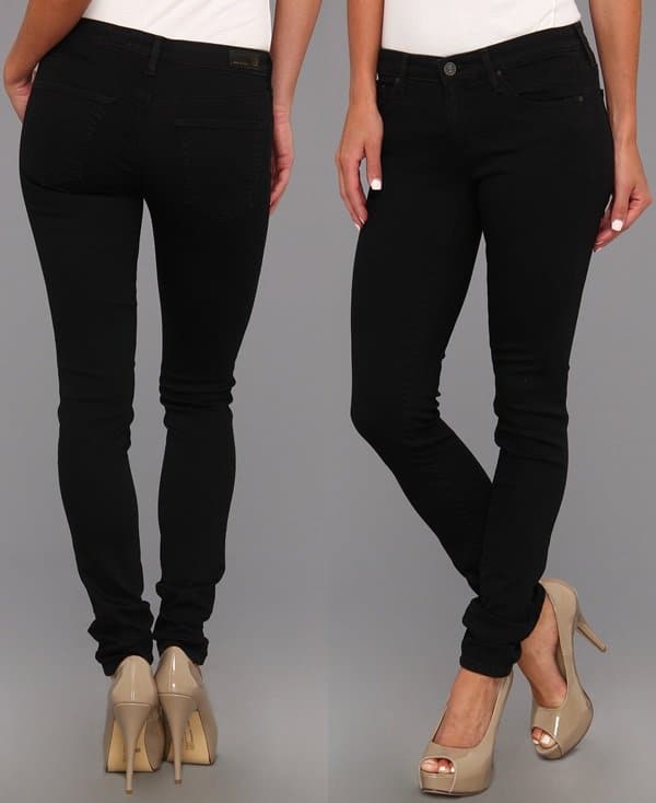 AG Adriano Goldschmied's 'The Legging' in Raven available on Amazon