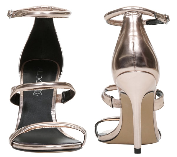 Aldo "Margetts" Sandals in Metallic Gold