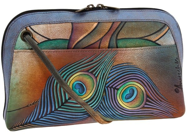 Anuschka Peacock Handbag