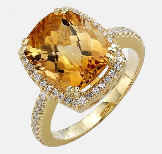 Bony Levy Semiprecious Stone & Diamond Ring