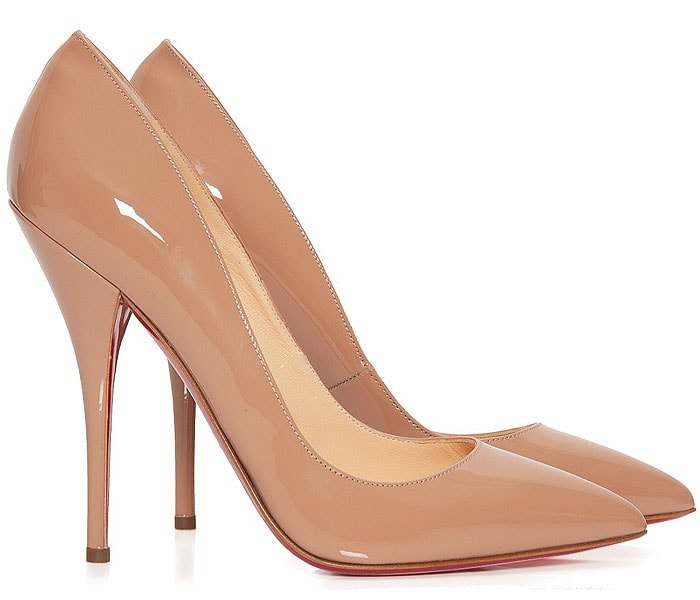 Nude Christian Louboutin "Batignolles" Pumps