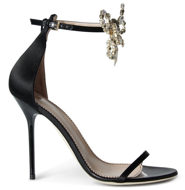 DSquared Crystal Bow Sandals
