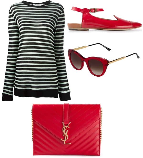 Emmy Rossum inspired outfit