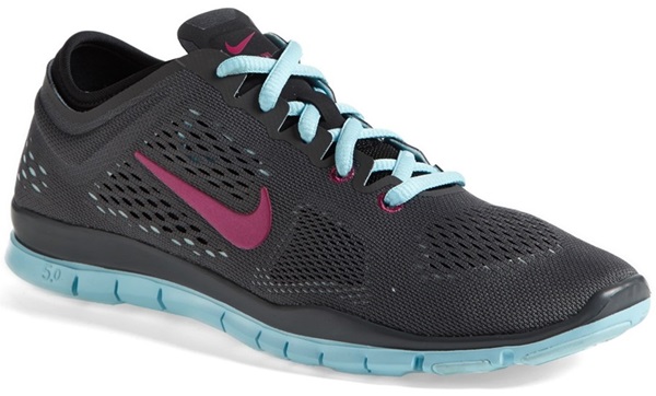 Grey Black Nike "Free 5.0 TR Fit 4" Training Shoes