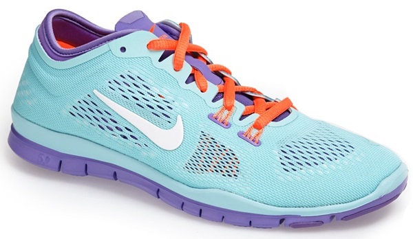 Ice Violet Nike "Free 5.0 TR Fit 4" Training Shoes