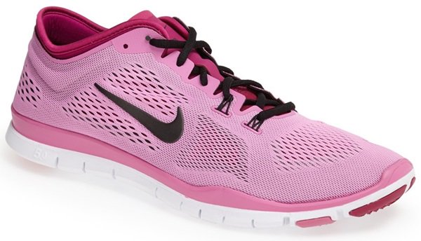 Pink Nike "Free 5.0 TR Fit 4" Training Shoes