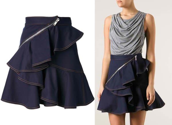 Givenchy Ruffled Skirt