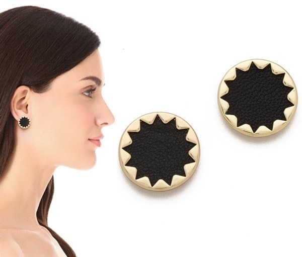 House of Harlow 1960 Sunburst Button Earrings