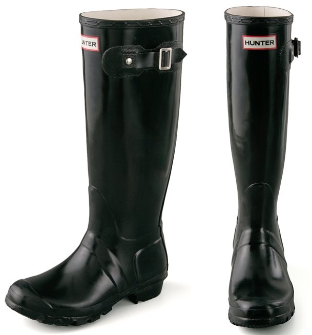 Hunter Boots Original Wellington Rain Boots Black3