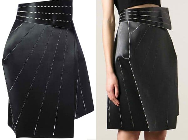 Issey Miyake Structured Origami Wrap Skirt