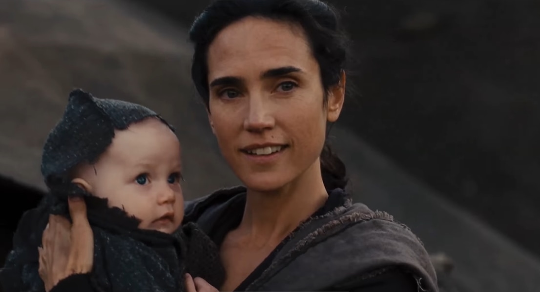 Jennifer Connelly was 41 years old when filming the 2014 American epic biblical drama film Noah