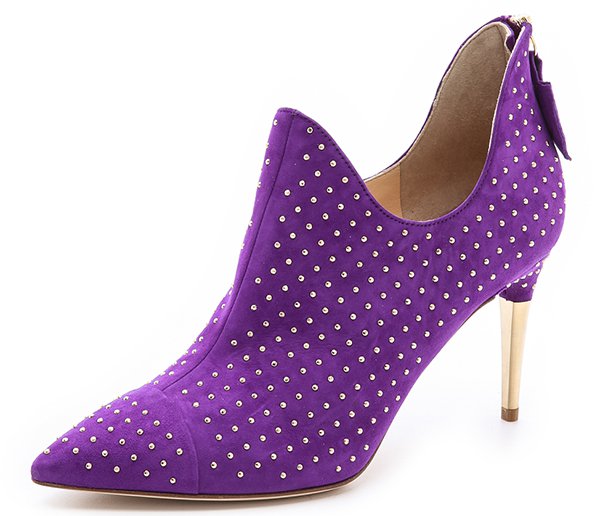 Jerome C Rousseau Charme Booties Purple