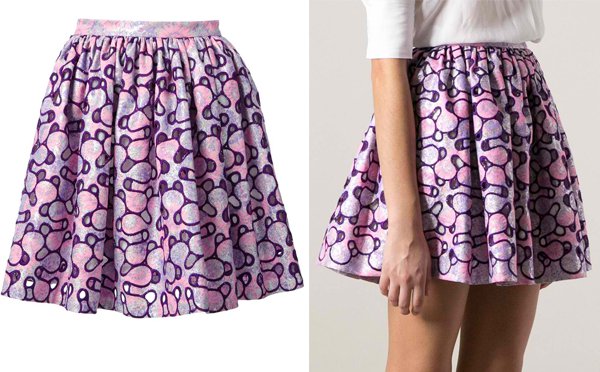 MSGM Flared Skirt