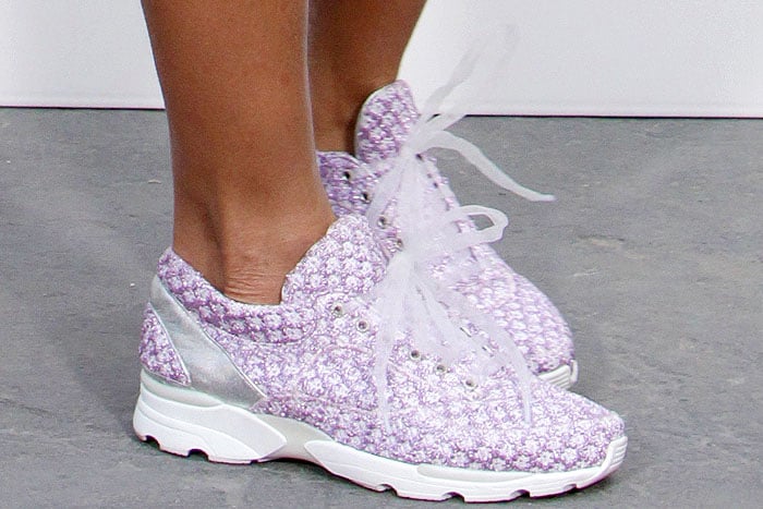 Rihanna Chanel spring 2014 sneakers